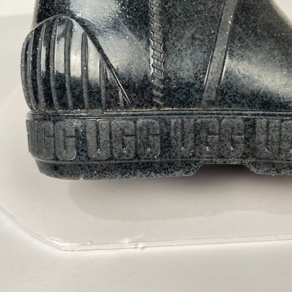 UGG Womens Drizlita Rain Boots 1136476K BLACK Size EURO 38 USA 6 Winter Snow - Picture 9 of 14